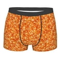 thumbnail image 1 of Naloa Orange Glitter Print Mens Underwear - Boxers for Men, Classic Briefs for Men, 1 of 9