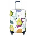 thumbnail image 1 of Naloa Orange Green Avocado Elastic Suitcase Protector, Travel Suitcase Protector Cover Fits 18-32in Suitcase - Medium, 1 of 9