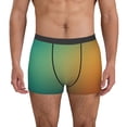 thumbnail image 1 of Naloa Orange To Teal Gradient Mens Underwear - Boxers for Men, Mens Boxer Briefs, Classic Briefs for Men-Small, 1 of 5