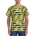 thumbnail image 1 of Naloa Orange and Lemon Men's T-Shirt Sport T-shirt Men's Basic Tee Casual Men's Shirt, Round Neck, Short Sleeves - Medium, 1 of 5