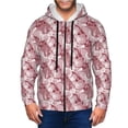 thumbnail image 1 of Naloa Orchids Flowers Men’s Hoodies, Zip up Hoodie, Sweatshirts,Hoodies for Men Sizes S-3XL-3X-Large, 1 of 5