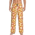 thumbnail image 1 of Naloa Orchids Flowers Pajama Pants Men, PJ Bottoms, Sleep & Lounge Pants-XX-Large, 1 of 6