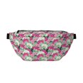 thumbnail image 1 of Naloa Orchids Flowers Print Running Belts for Men Women,Running Fanny Pack with 2-Zipper Pockets,Waterproof Waist Pack for Travel Hiking Running Outdoor Sports, 1 of 8
