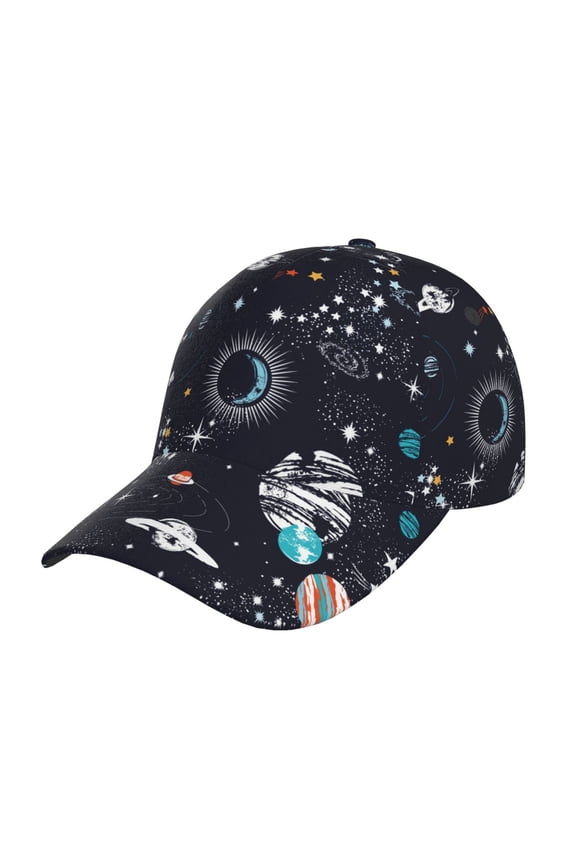 Original Classic Low Profile Hat Men Women Baseball Cap Dad Hat Adjustable Unconstructed Galaxy2 Print Cap