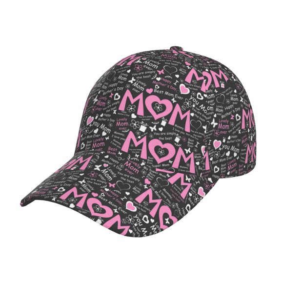 Naloa Original Classic Low Profile Hat Men Women Baseball Cap Dad Hat Adjustable Unconstructed Lovely Mom Ever Print Cap