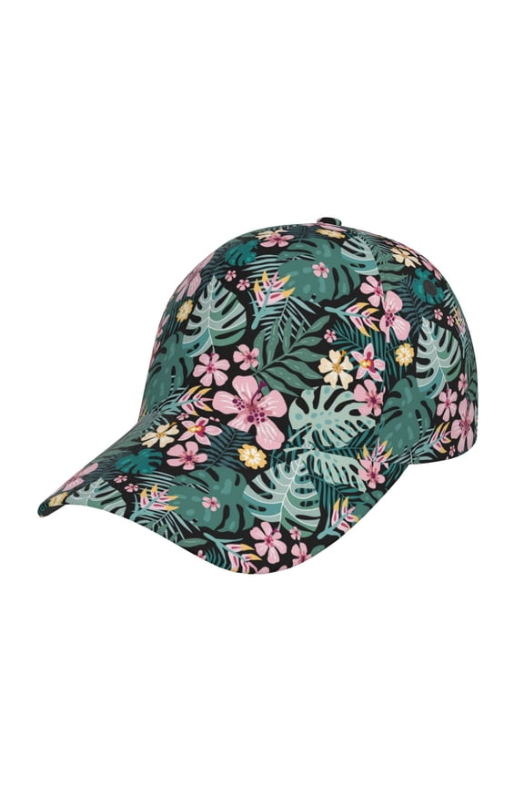 Original Classic Low Profile Hat Men Women Baseball Cap Dad Hat Adjustable Unconstructed Rose Flowers Print Cap