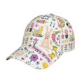 thumbnail image 1 of Naloa Original Classic Low Profile Hat Men Women Baseball Cap Dad Hat Adjustable Unconstructed Spring Flowers Birds Print Cap, 1 of 9