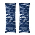 thumbnail image 1 of Naloa Ornamental Fish Super Soft 20x60 Body Pillow Case,Long Side Hidden Zipper（PILLOWS ARE NOT INCLUDED）, 1 of 6