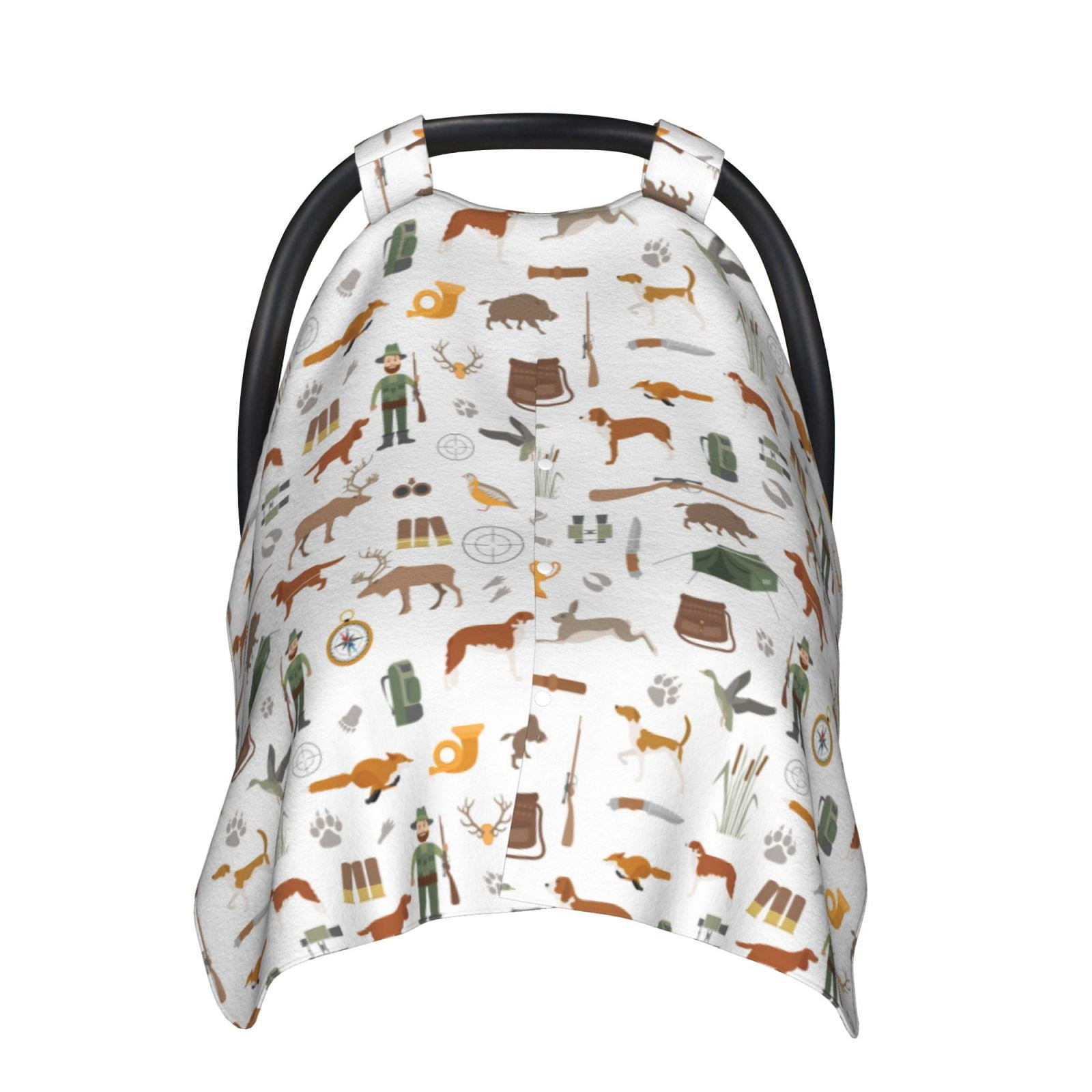 Naloa Outdoor Living Baby Car Seat Cover, Breathable Baby Carrier Cover, Multiuse Baby Carrier Cover & Nursing Breastfeeding Cover