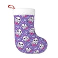 thumbnail image 1 of Naloa Owl And Flowers Christmas Stockings Decorations, Xmas Ornaments, DIY Personalized Farmhouse Decor for Home Family Party Tree, 1 of 7