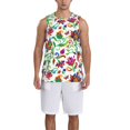 thumbnail image 1 of Naloa Paisley Basketball Jersey Reversible Men's Mesh Athletic Sports Shirts Training Practice S-4XLMedium, 1 of 6