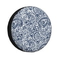 thumbnail image 1 of Naloa Paisley4 PVC Leather Spare Tire Wheel Cover for Car Truck SUV Camper Trailer Universal Fit many size15 inch, 1 of 6