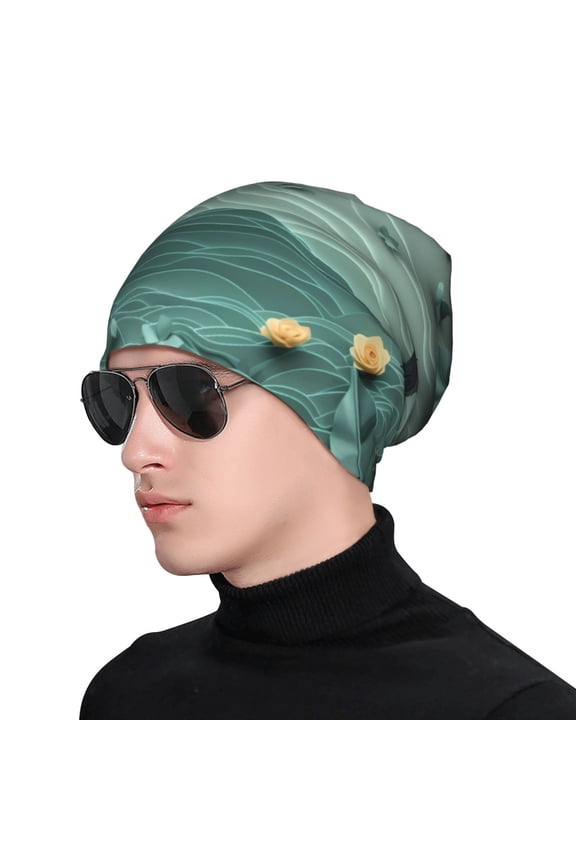 Paper Fox Crow Fantasy Soft Beanie Hat, Knit Beanie Daily Beanie in Fine Knit for Women Men Winter Travel, Outdoor