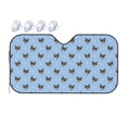thumbnail image 1 of Wukai Corgi Dog Car Windshield Sunshade - Cool Reflective Sun Blocker for Small Sedans and Mini SUVs-, 1 of 7
