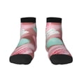 thumbnail image 1 of Naloa Pastel Macarons Delight Ankle Socks for Women Non Slip Socks No Show Socks Classic Low Cut Casual Socks Casual Socks, 1 of 7