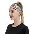 thumbnail image 1 of Naloa Patchwork In Country Style Fashionable Sport Sweatband for Running, Yoga, Basketball - Head Circumference 19.6-22.4 inches, 1 of 9