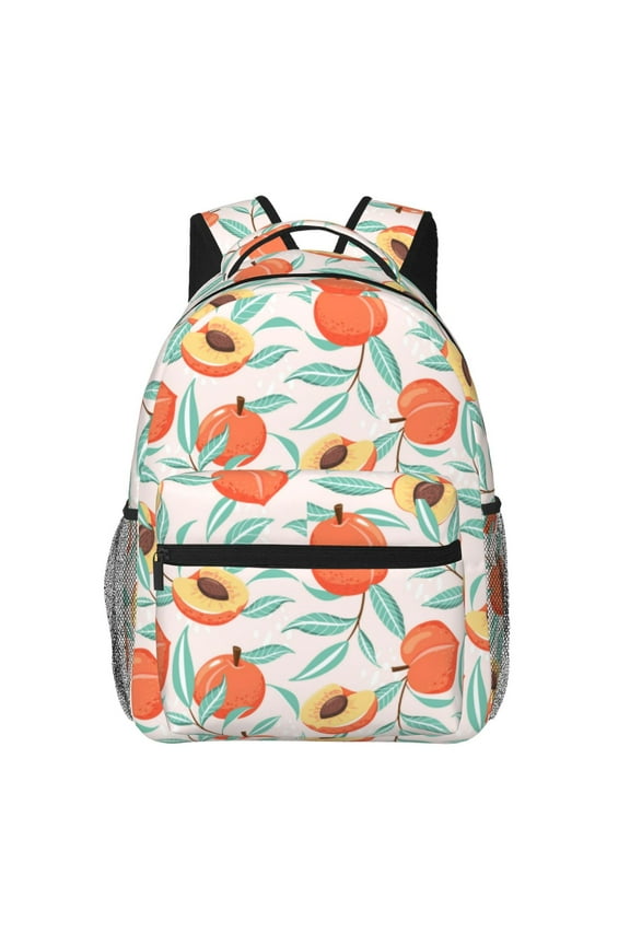 Peach Print Solid Color Tie Formal Necktie for MenSuitable for business, daily life, work