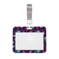 thumbnail image 1 of Naloa Peacock Feathers3 Card Badge Holder Work Badge Sleeve for Office, School, Factory, ID Credit Cards, Driver Licenses and Passes, 1 of 7