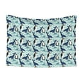 thumbnail image 1 of Naloa Penguins Whales Dog Blanket, 3 Sizes Cat Blanket for Indoor Cats Large Medium Small Dog Gifts-Large, 1 of 8
