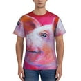 thumbnail image 1 of Naloa Pig Men's T-Shirt Sport T-shirt Men's Basic Tee Casual Men's Shirt, Round Neck, Short Sleeves - Medium, 1 of 5