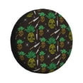 thumbnail image 1 of Naloa Pineapples PVC Leather Spare Tire Wheel Cover for Car Truck SUV Camper Trailer Universal Fit many size15 inch, 1 of 6