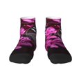 thumbnail image 1 of Naloa Pink Blossoms Butterfly Ankle Socks for Women Non Slip Socks No Show Socks Classic Low Cut Casual Socks Casual Socks, 1 of 7