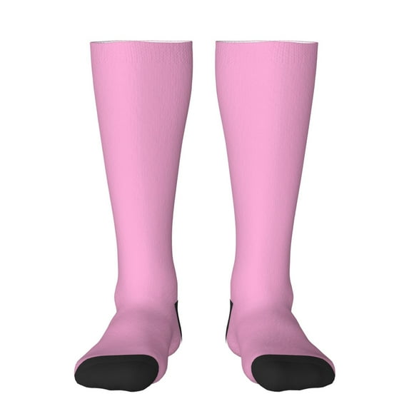 Naloa Pink Knee Socks, High Socks Long Stretchy Sock Women Knee High Stocking, Long Socks for Women