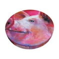thumbnail image 1 of Naloa Pink Pig Round Bar Stool Cushion Cover 12-14 inch, Fits Kitchen, Office, Restaurant Chairs - 12 inch, 1 of 7
