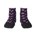 thumbnail image 1 of Naloa Pink Planets And Stars Ankle Socks for Women Non Slip Socks No Show Socks Classic Low Cut Casual Socks Casual Socks, 1 of 7
