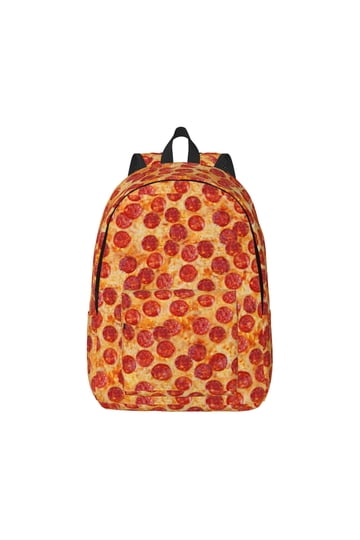 Stylish Pizza Print Women\'s Backpack Amazon.com: 3d Pizza Pepperoni Print Lightweight Sling Small  main image 4