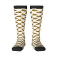 thumbnail image 1 of Naloa Pizza Thigh High Socks Extra Long Stretchy Sock Women Over Knee High Opaque Stocking Daily Wear, 1 of 6