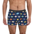 thumbnail image 1 of Naloa Planets And Stars Mens Underwear - Boxers for Men, Mens Boxer Briefs, Classic Briefs for Men-X-Large, 1 of 5