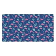 thumbnail image 1 of Naloa Plants And Flamingos Gaming Mouse Pad Large Mouse Mat Long Extended Desk Pad Non-Slip Rubber Mice Pads Stitched Edges Thin Pad (16x29.5 Inch), 1 of 8