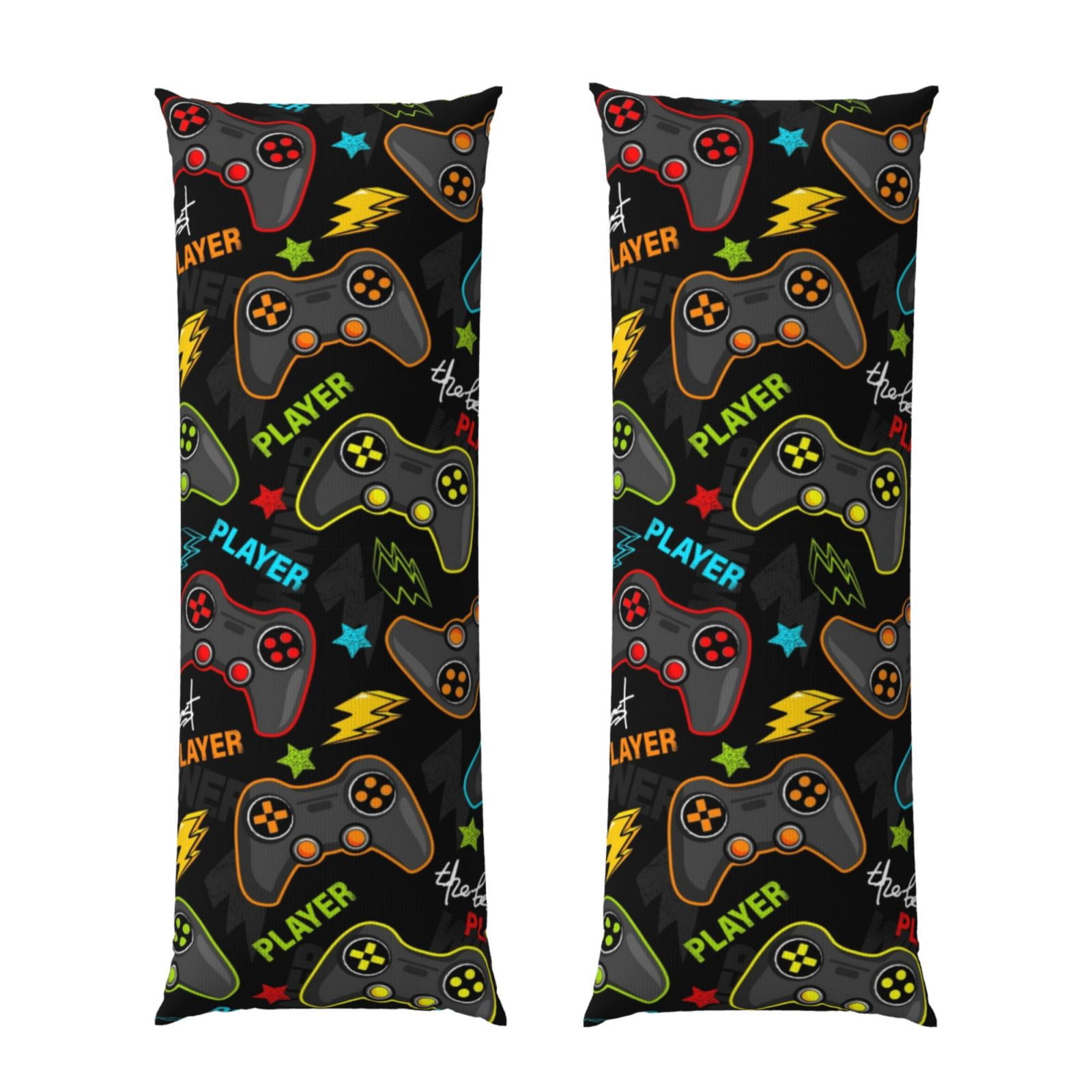 Naloa Play Game3 Super Soft 20x60 Body Pillow Case,Long Side Hidden Zipper（PILLOWS ARE NOT INCLUDED）