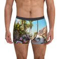 thumbnail image 1 of Naloa Playful Hedgehog Forest Pond Mens Underwear - Boxers for Men, Mens Boxer Briefs, Classic Briefs for Men-Small, 1 of 5