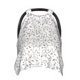 thumbnail image 1 of Naloa Poodle Dog Baby Car Seat Cover, Breathable Baby Carrier Cover, Multiuse Baby Carrier Cover & Nursing Breastfeeding Cover, 1 of 5
