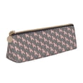 thumbnail image 1 of Naloa Poodle Dog Print Leather Pencil Case - Portable Big Capacity Pencil Pouch Organizer Bag Stationery Bag for Work & Office Pencil Pen Case, 1 of 5