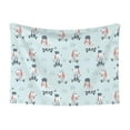 thumbnail image 1 of Naloa Poodle Playing Skateboard Dog Blanket, 3 Sizes Cat Blanket for Indoor Cats Large Medium Small Dog Gifts-Large, 1 of 8