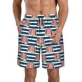 thumbnail image 1 of Naloa Popcorn Men's Beach Shorts, Surfing shorts, Swim trunks, Quick Dry Swim Trunks for Surfing Beach Fun - 3X-Large, 1 of 9