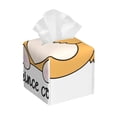 thumbnail image 1 of Naloa Prince Corgi Dog Tissue Box CoverLeather Tissue Holder Square Facial Tissue Case Facial Paper Organizer Dispenser for Bathroom, Vanity Countertop, Tabletop, Car, 1 of 8