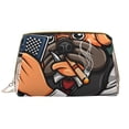 thumbnail image 1 of Naloa Pug Dog Leather Makeup Bag for Purse Travel, Portable Small Cosmetic Organizer for Women and Girls, Make up Bag with Zipper, 1 of 8