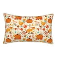thumbnail image 1 of Naloa Pumpkin Fall Pears Pillowcase, Throw Pillowcase, Wrinkle-Free, Stain-Resistant with Hidden Zipper for Bedroom Sofa-16"x24", 1 of 6