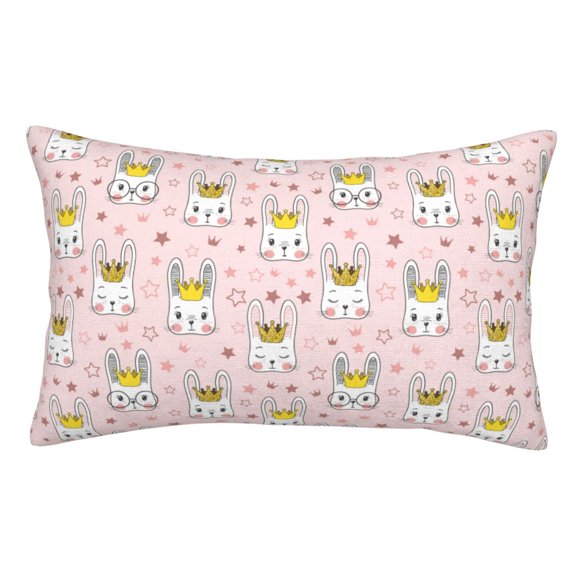 Naloa Queen For Rabbit Pillow Covers, Throw Pillow Case Cushion Covers,Cushion for Bedroom,Couch,Home-20"x30"