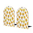 thumbnail image 1 of Naloa Qutumn Tree 2 Pcs Bookend Large Capacity Office Book Ends for Home Office Library School Study Decoration, 1 of 8