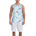 thumbnail image 1 of Naloa Rabbit And Butterfly Basketball Jersey Reversible Men's Mesh Athletic Sports Shirts Training Practice S-4XLXX-Large, 1 of 6