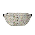 thumbnail image 1 of Naloa Rabbit And Butterfly Print Running Belts for Men Women,Running Fanny Pack with 2-Zipper Pockets,Waterproof Waist Pack for Travel Hiking Running Outdoor Sports, 1 of 8
