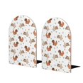 thumbnail image 1 of Naloa Rabbit And Squirrel 2 Pcs Bookend Large Capacity Office Book Ends for Home Office Library School Study Decoration, 1 of 8