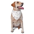 thumbnail image 1 of Naloa Rabbit Eating Dog Bandanas 1PC Washable Triangle Dog Scarfs Premium Durable Fabric, for Small Medium Large Dogs and Cats, 1 of 6