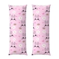 thumbnail image 1 of Naloa Rabbit Face Super Soft 20x60 Body Pillow Case,Long Side Hidden Zipper（PILLOWS ARE NOT INCLUDED）, 1 of 6