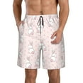 thumbnail image 1 of Naloa Rabbit Men's Beach Shorts, Surfing shorts, Swim trunks, Quick Dry Swim Trunks for Surfing Beach Fun - 3X-Large, 1 of 9